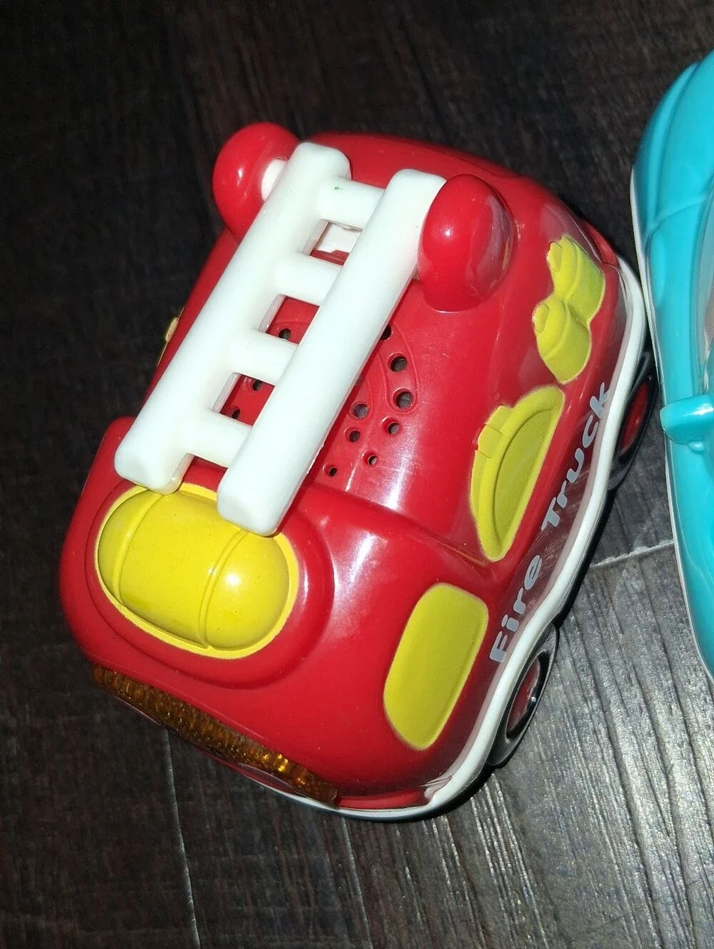 Vtech Talking Vehicle Pack - Red Fire Truck, Light Blue Car & Dark Blue Race Car